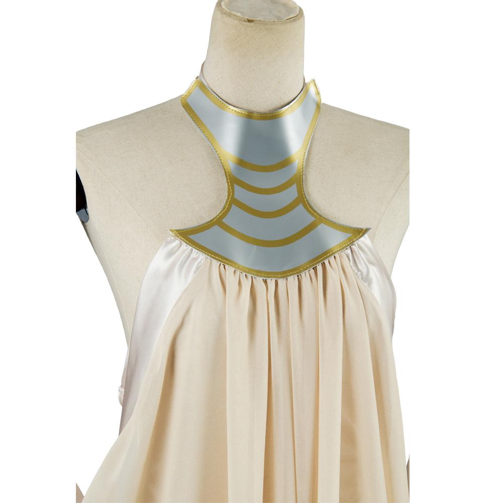 Padme Amidala Naberrie Lake Dress Outfits Cosplay Costume Halloween Suit
