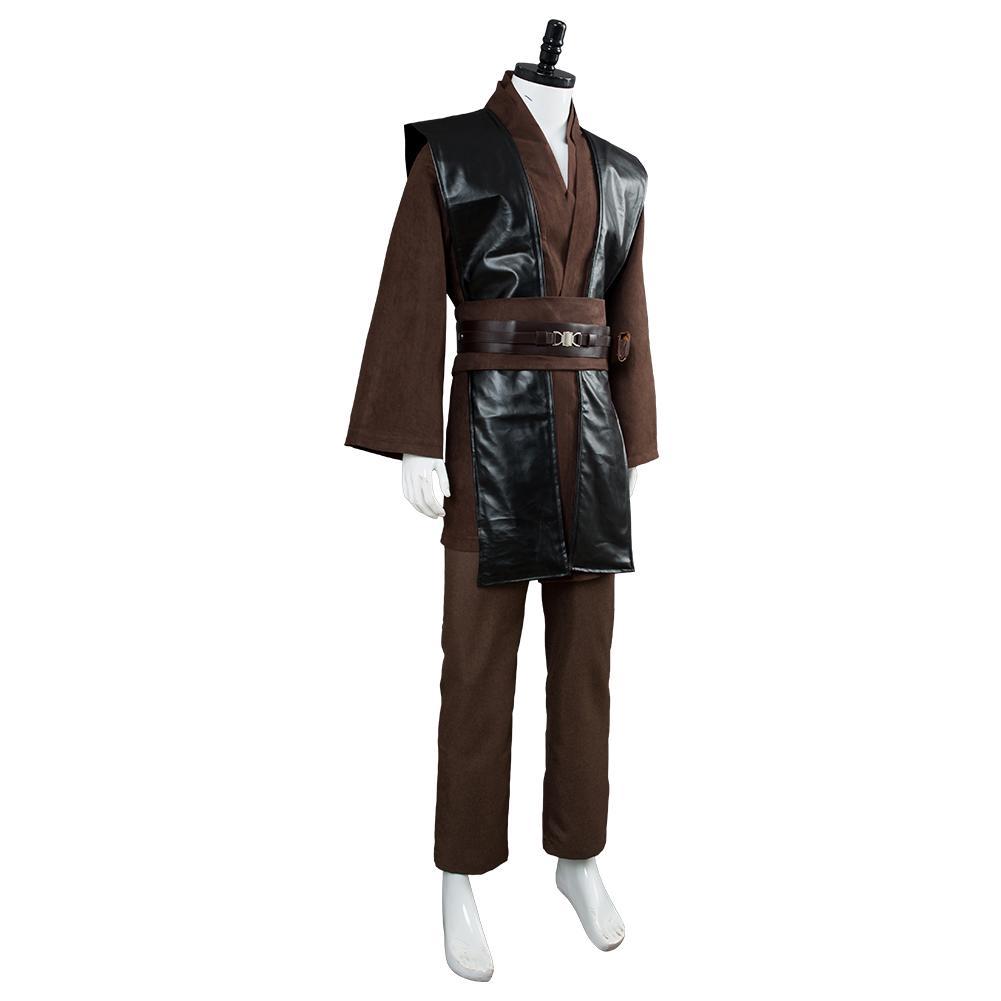 Anakin Skywalker Brown Outfits Whitout Cloak Halloween Carnival Suit Cosplay Costume