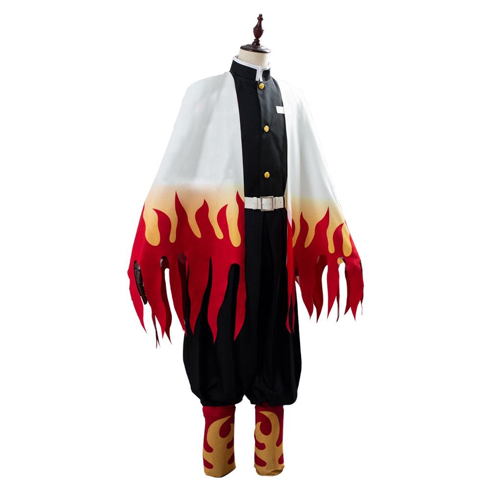 Kimetsu no Yaiba Rengoku Kyoujuro/Kyoujurou Outfit Cosplay Costume