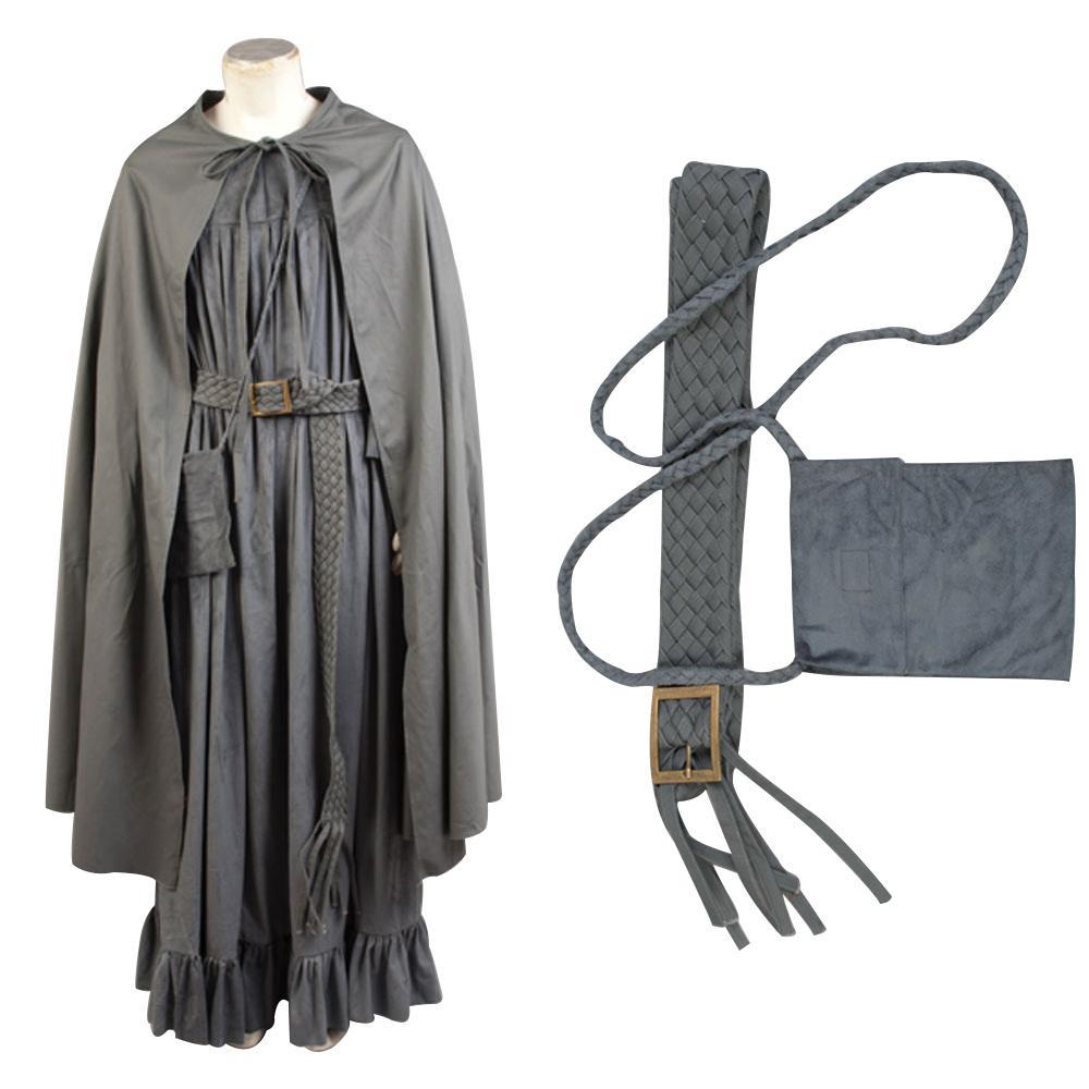 The Lord Of The Rings Gandalf the Grey Robe Outfits Halloween Cosplay Costume