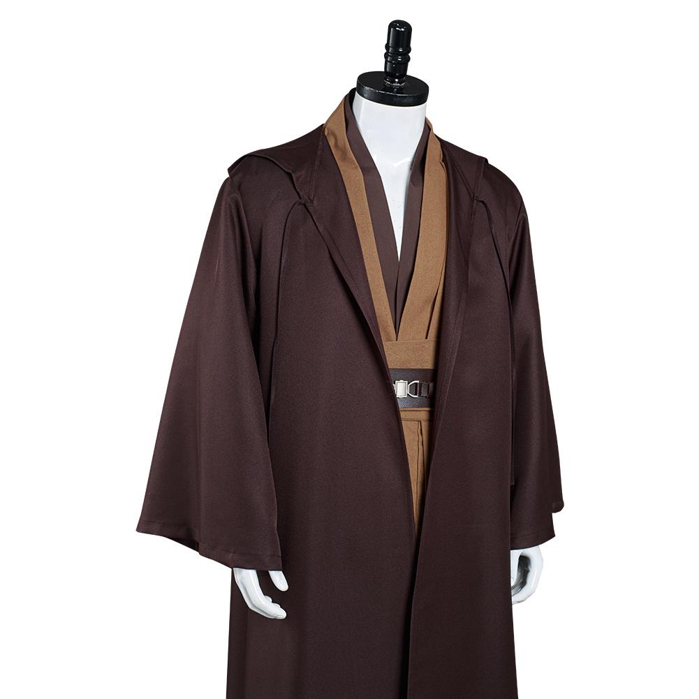 Obiwan Kenobi Jedi TUNIC Cosplay Costume Brown Version