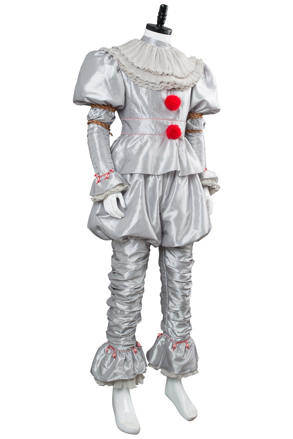 IT 2 Pennywise Clown Outfit Cosplay Costume Halloween Carnival Suit