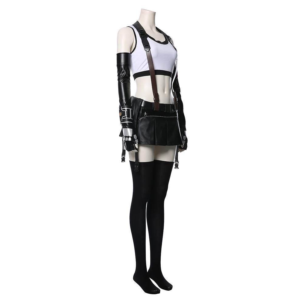 Final Fantasy VII Remake Tifa Lockhart Cosplay Costume Outfits Halloween Carnival Suit