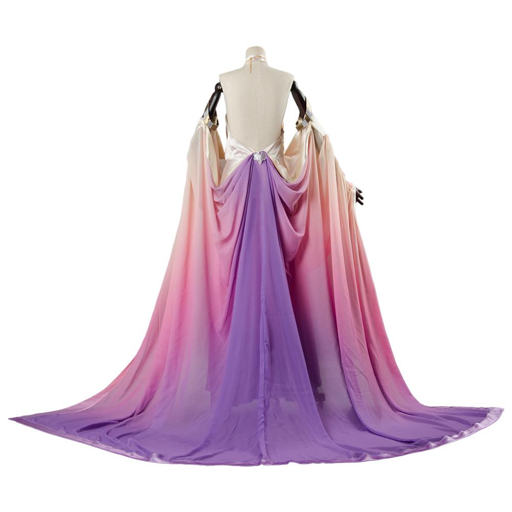 Padme Amidala Naberrie Lake Dress Outfits Cosplay Costume Halloween Suit