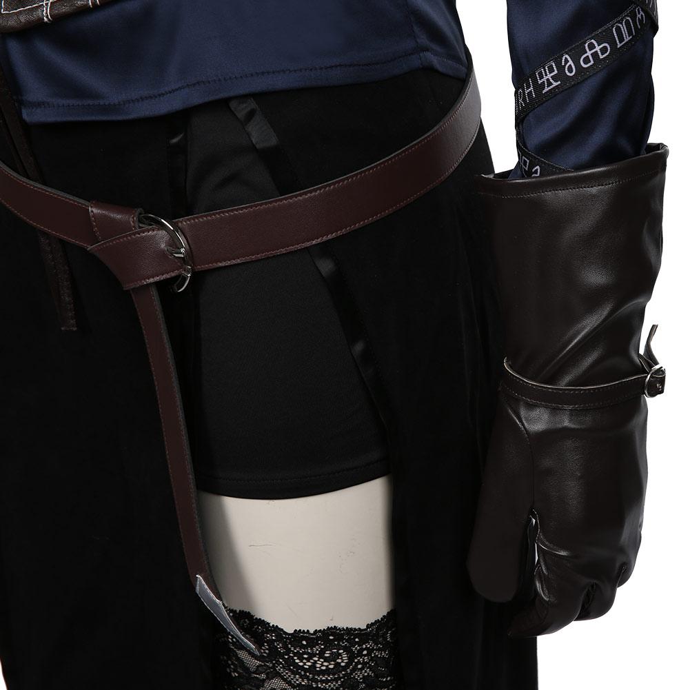 The Witcher 3: Wild Hunt-Yennefer Top Skirt Outfits Cosplay Costume Halloween Carnival Suit