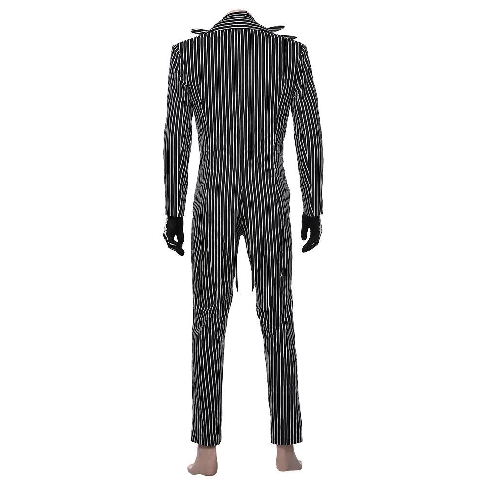 The Nightmare Before Christmas Jack Skellington Halloween Outfit Cosplay Costume