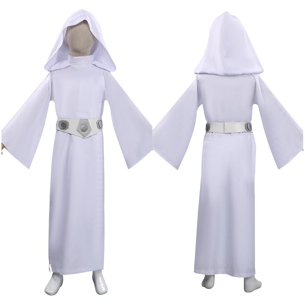 Princess Leia Kids Halloween Carnival Suit  Cosplay Costume