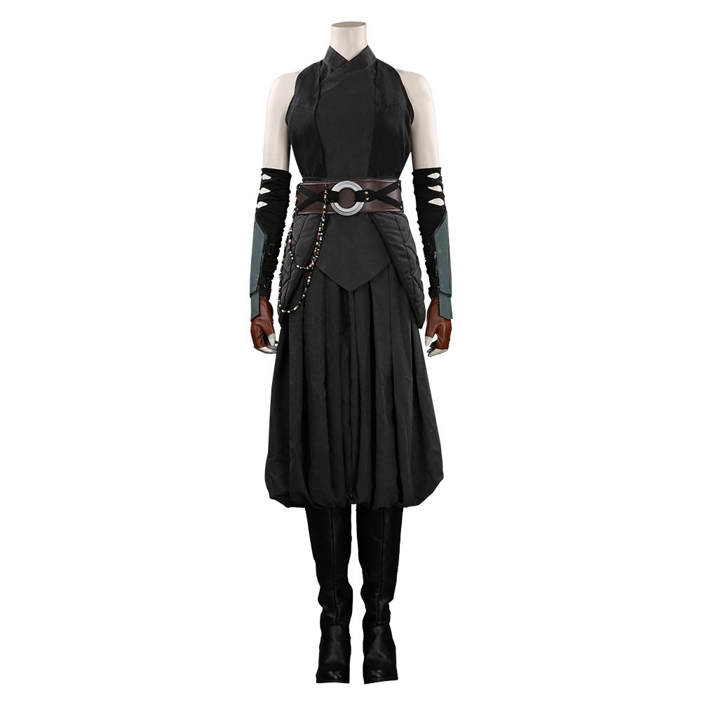 The Mandalorian Ahsoka Tano Outfits Ahsoka Full Set Cosplay Costume Halloween Carnival Suit