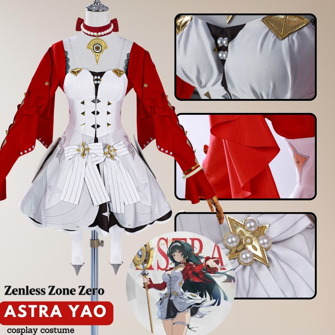 Zenless Zone Zero Astra Yao Fullset Outfits Halloween Party Cosplay Costume