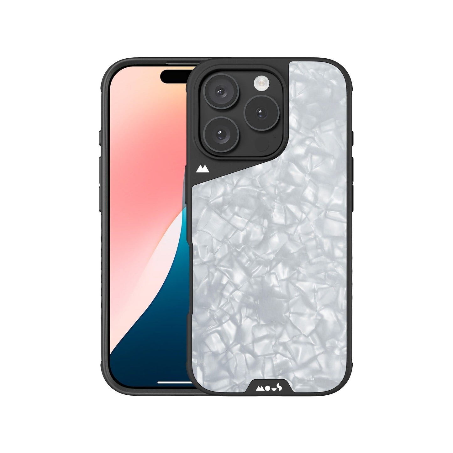 Silver Pearl Protective Phone Case - Limitless