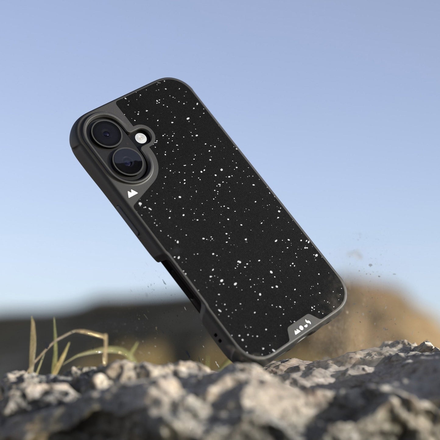 Speckled Fabric Protective Phone Case - Limitless